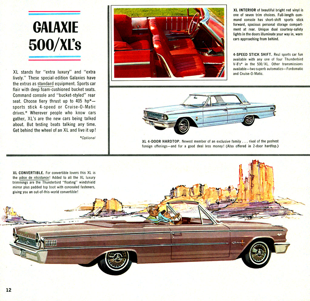 1963 Ford Brochure Page 11